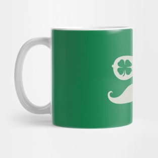 Shamrock Mustache Mug